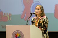 第5回 新千歳空港国際アニメーション映画祭国際審査員を務めるアネット・シンドラー。