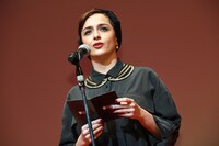 コンペティション部門の審査員を務めたタラネ・アリシュスティ。