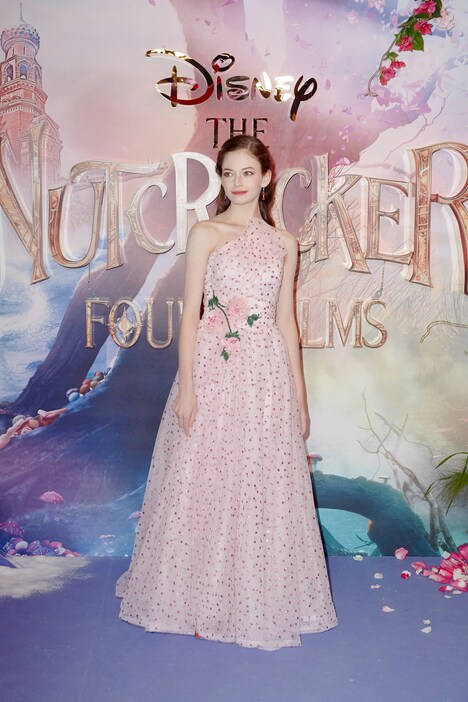 「くるみ割り人形と秘密の王国」ヨーロッパプレミアに出席したマッケンジー・フォイ。