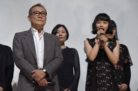 「十年 Ten Years Japan」初日舞台挨拶の様子。