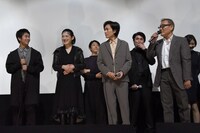 「十年 Ten Years Japan」初日舞台挨拶の様子。