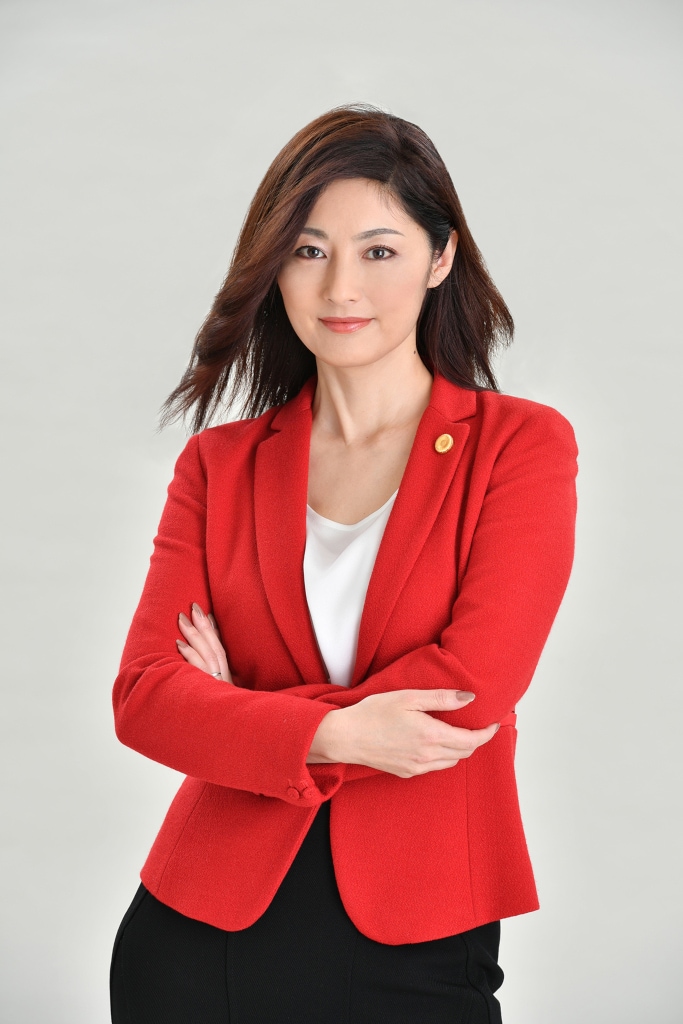 「グッドワイフ」より、常盤貴子演じる蓮見杏子。