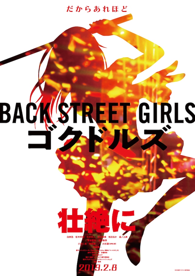 「BACK STREET GIRLS -ゴクドルズ-」ビジュアル