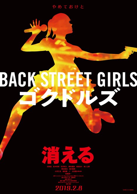 「BACK STREET GIRLS -ゴクドルズ-」ビジュアル