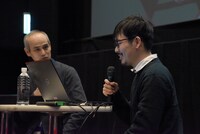 第5回 新千歳空港国際アニメーション映画祭で行われたトークイベントの様子。