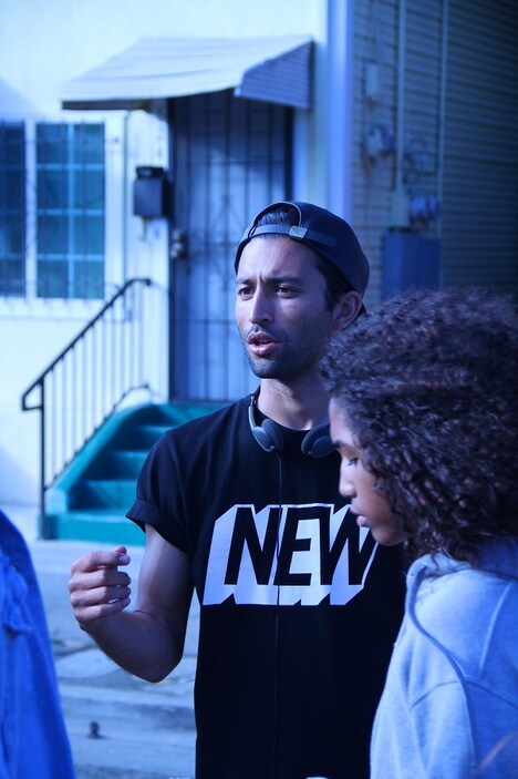 「キックス」メイキング写真