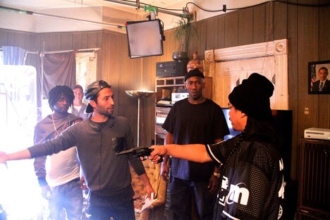 「キックス」メイキング写真