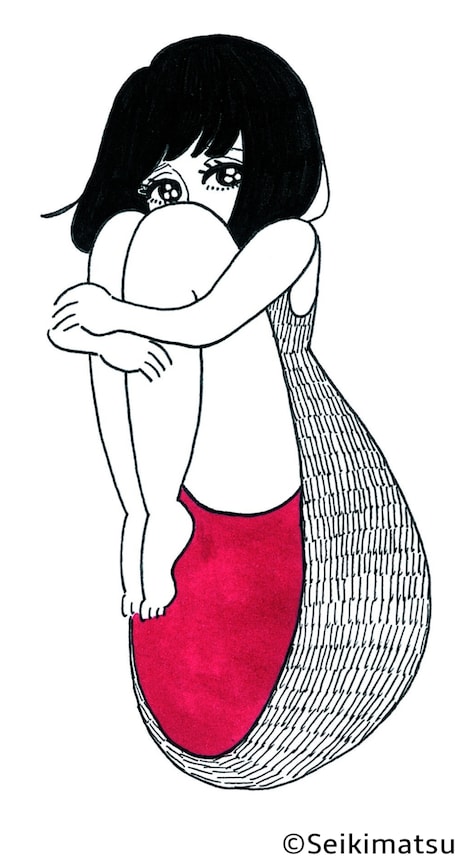 世紀末の自画像。