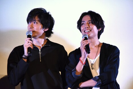 左から山本一慶、橋本真一。