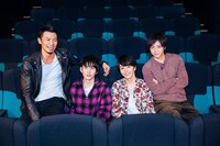 左から岩永洋昭、和田雅成、廣瀬智紀、椎名鯛造。