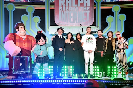 「シュガー・ラッシュ：オンライン」USプレミアの様子。