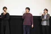 左から小野賢章、関智一、小野友樹。