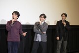 左から関智一、小野友樹、アベ ユーイチ。