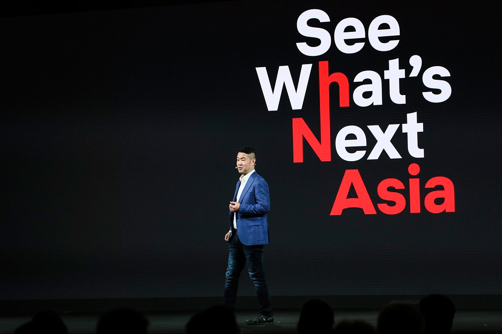 「See What's Next: Asia」の様子。