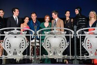 「ファンタスティック・ビーストと黒い魔法使いの誕生」ワールドプレミアの様子。