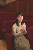 圓楽の妻・岡村和子役の貫地谷しほり。