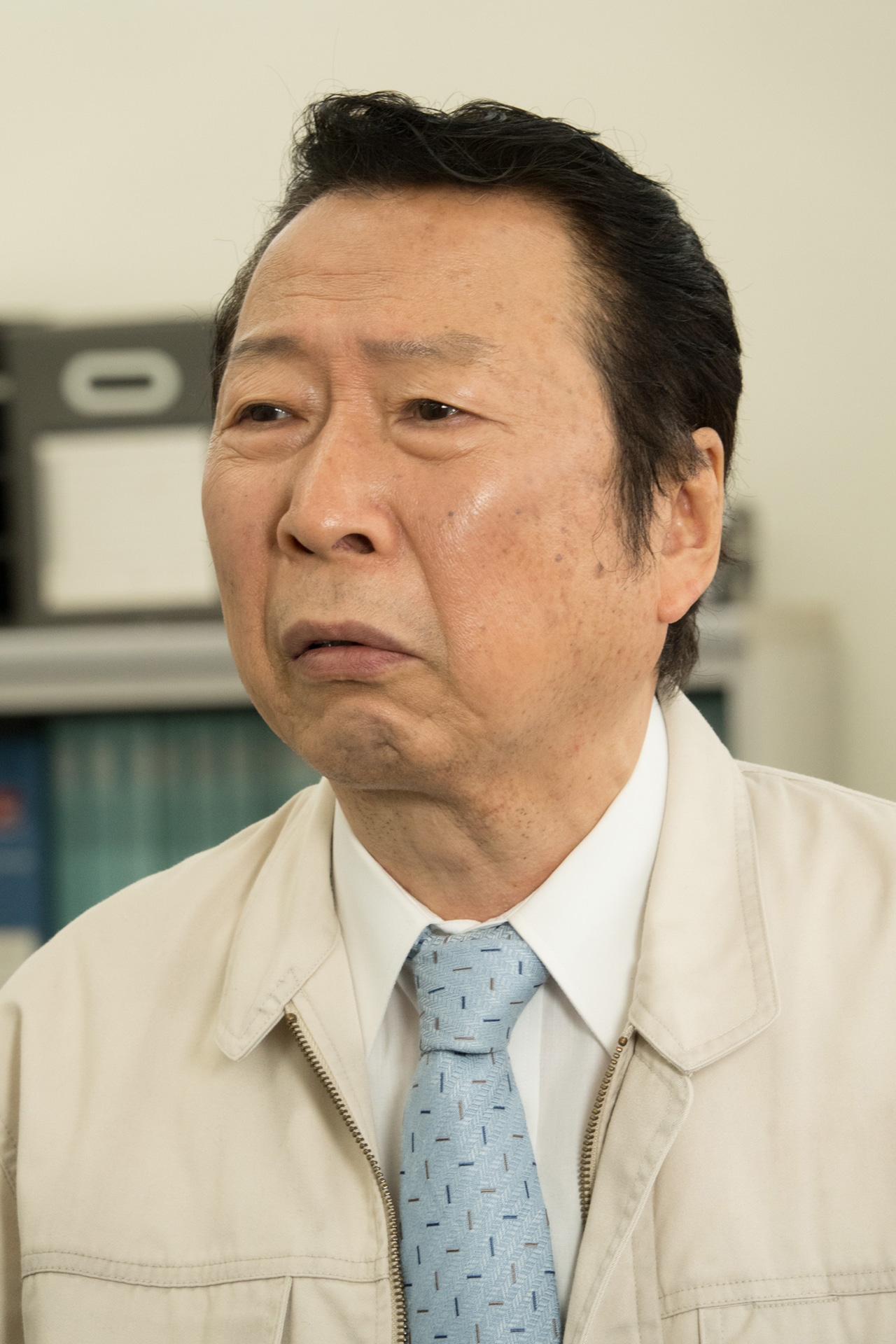石倉三郎演じる浦島建設所長。
