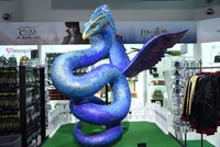 「ウィザーディング・ワールド・マーケット」展示の様子。