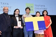 「TSUTAYA CREATORS' PROGRAM FILM 2018」最終審査会の様子。