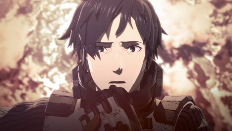 「GODZILLA 星を喰う者」新場面カットより、宮野真守演じるハルオ。