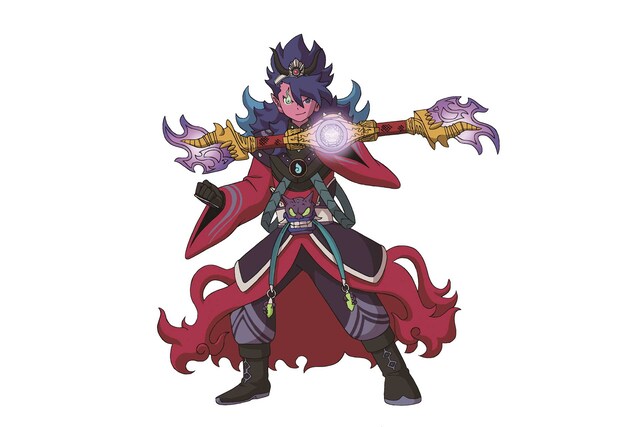 「映画 妖怪ウォッチ FOREVER FRIENDS」より、夜叉エンマ。