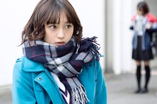 萩原みのり扮する磯崎泉。(c)桂正和／集英社・スカパー！