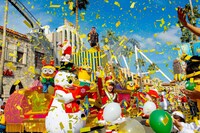 「ミニオン・ハチャメチャ・クリスマス・パーティ」の様子。