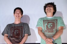 左から加瀬亮、大森南朋。