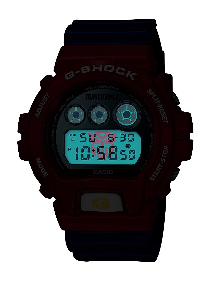 「DW-6900TF-4」ELバックライト点灯時