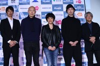 左から西澤彰弘、ウェイン・ワン、モーリー・スリヤ、エドツワキ、市山尚三。