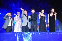 「ファンタスティック・ビーストと黒い魔法使いの誕生」ジャパンプレミアの様子。