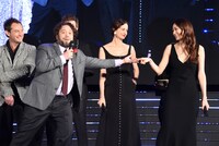 「ファンタスティック・ビーストと黒い魔法使いの誕生」ジャパンプレミアの様子。