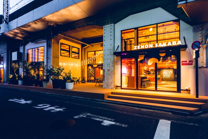 ZENON SAKABAの外観。