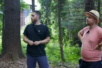 「イット・カムズ・アット・ナイト」メイキング写真