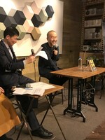 塚本晋也（右）