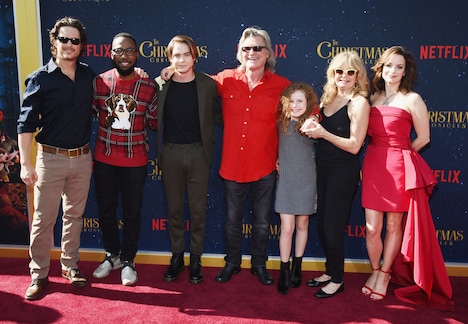 「クリスマス・クロニクル」USプレミアの様子。