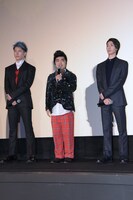 左からMIYAVI、加藤諒、高杉真宙。