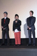 左からMIYAVI、加藤諒、高杉真宙。