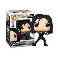 「アリータ：バトル・エンジェル」セブンネット限定ムビチケ特典のPOP!フィギュア（バーサーカー・ボディ版）。