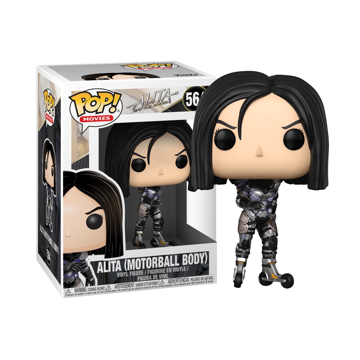 「アリータ」ムビチケは原作イラスト版との2種販売、限定特典にPOP!フィギュア