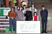 「グリンチ」プレミア点灯式の様子。