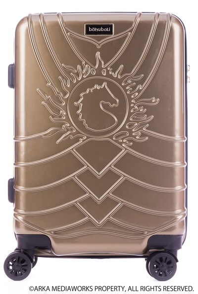 「バーフバリ 王の凱旋」のキャリーケース。