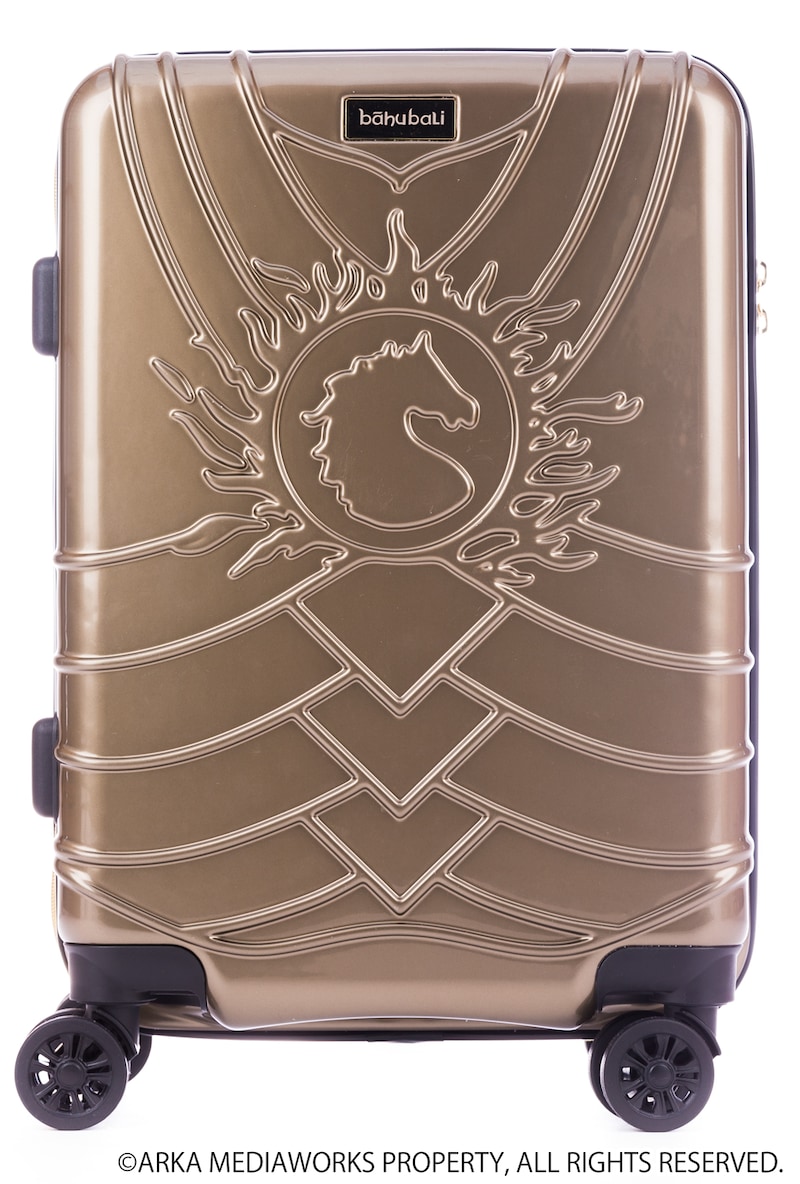 「バーフバリ 王の凱旋」のキャリーケース。