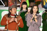 「グリンチ」プレミア点灯式の様子。