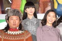 「グリンチ」プレミア点灯式の様子。