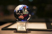 キネコ国際映画祭2018のトロフィー。