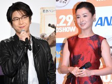 左から及川光博、檀れい。