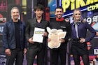 「名探偵ピカチュウ」監督・キャストが来日、ポケモン世代の竹内涼真はドキドキ