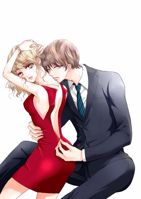 マンガ「Perfect Crime」1巻に掲載されているイラスト。