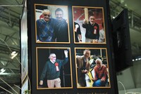 スタン・リー追悼コーナーの様子。